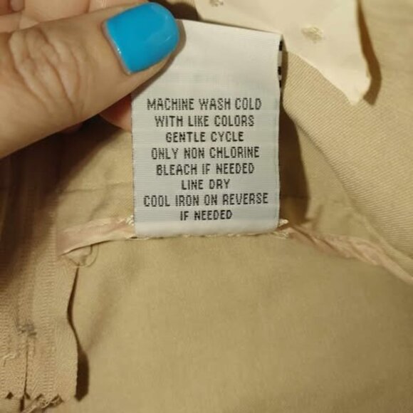 Maurices Studio Womens 7 Y Beige Flared Pants Stretch‎ Career Slacks Minimalist - Picture 6 of 10